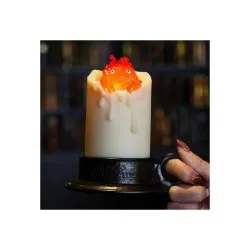 Le Château ambulant lampe Illuminated Calcifer & candle 13 cm  | 4990593408108