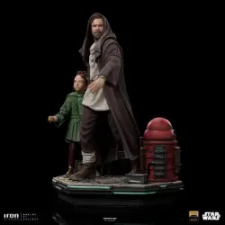 Star Wars: Obi-Wan Kenobi statuette Deluxe Art Scale 1/10 Obi-Wan & Young Leia 20 cm | 0618231952748