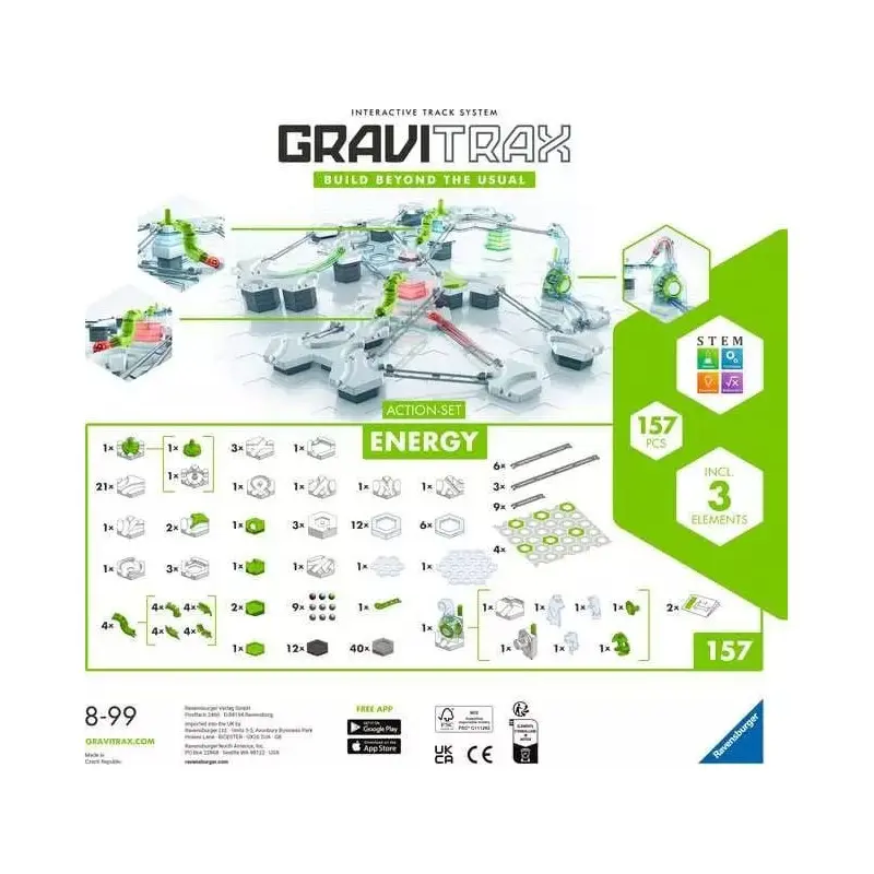 GraviTrax jeu de construction Action-Set Energy *multilingue* | 4005556274826