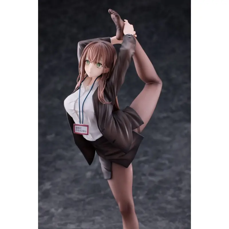 Original Character statuette PVC 1/6 OL-chan Who Doesn't Want to Go to Work White Ver. Deluxe Edition 26 cm    | 6976539770919