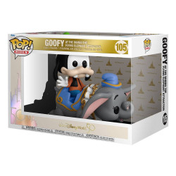 License : Disney Walt Disney World 50th Anniversary Funko POP! Rides Super Deluxe Vinyl figurine Dumbo/Goofy 15 cm Funko