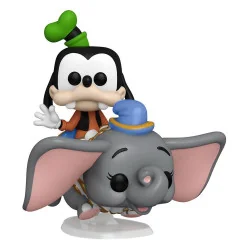 License: Disney
Walt Disney World 50th Anniversary Funko POP! Rides Super Deluxe Vinyl Dumbo/Goofy Figure 15 cm
Funko