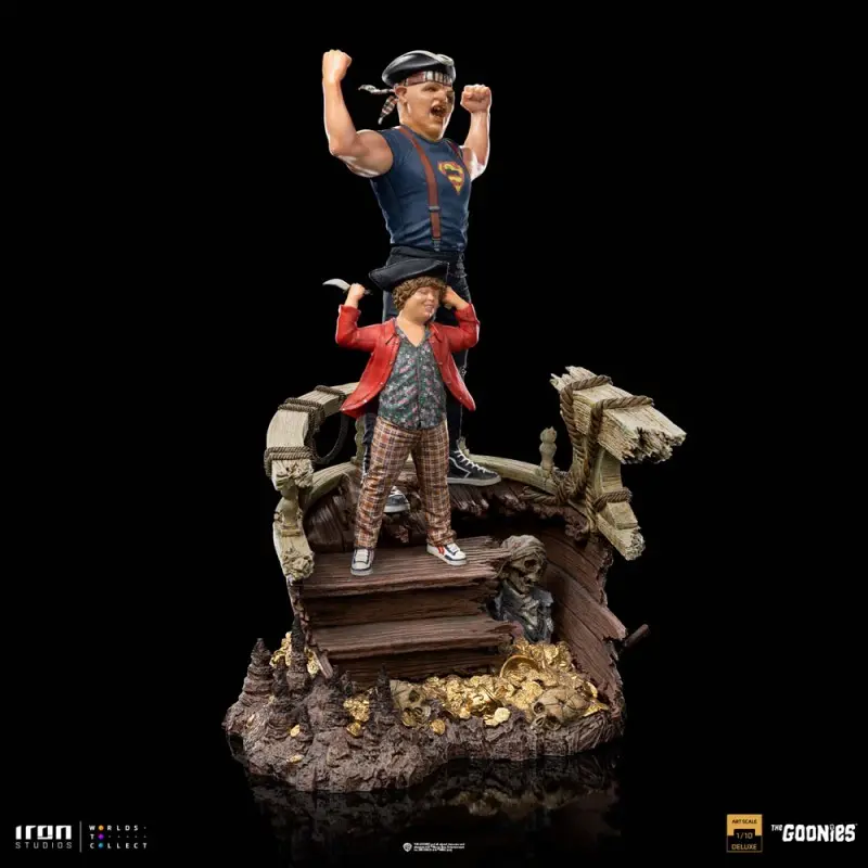 The Goonies statuette Deluxe Art Scale 1/10 Sloth and Chunk 30 cm | 0618231952779