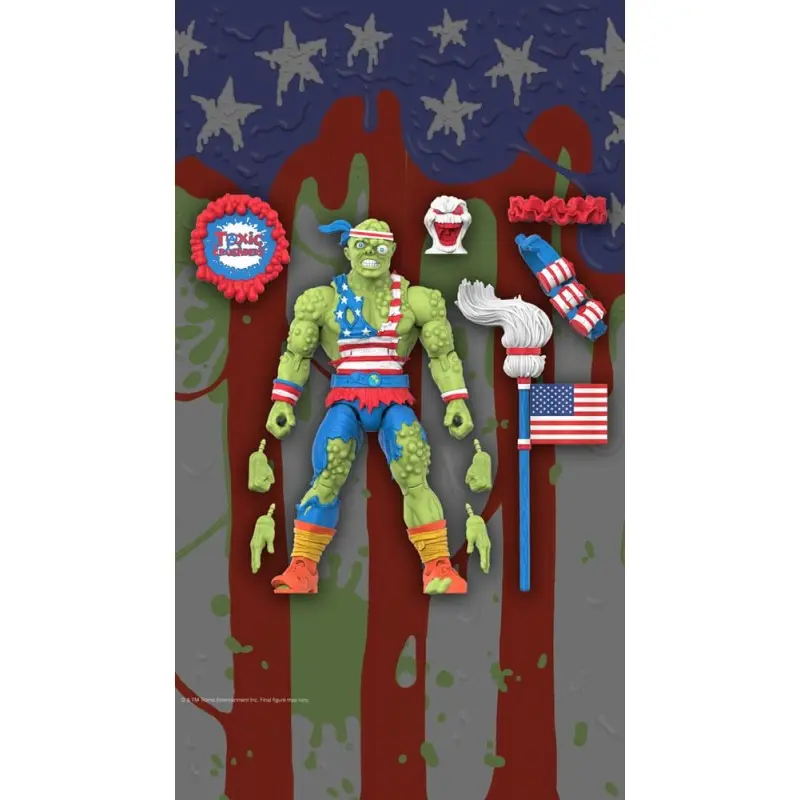 Toxic Crusaders figurine Ultimates Toxie (Vintage Toy America) 18 cm | 0840049886643