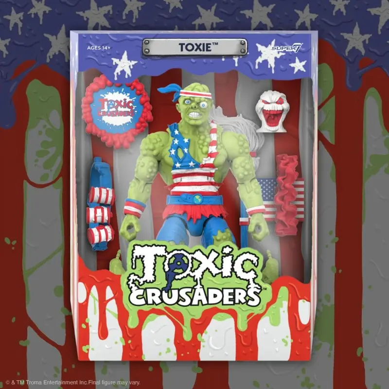 Toxic Crusaders figurine Ultimates Toxie (Vintage Toy America) 18 cm | 0840049886643