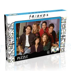 licence : Friends produit : Puzzle - Friends Appartement - 1000p éditeur : Winning Moves