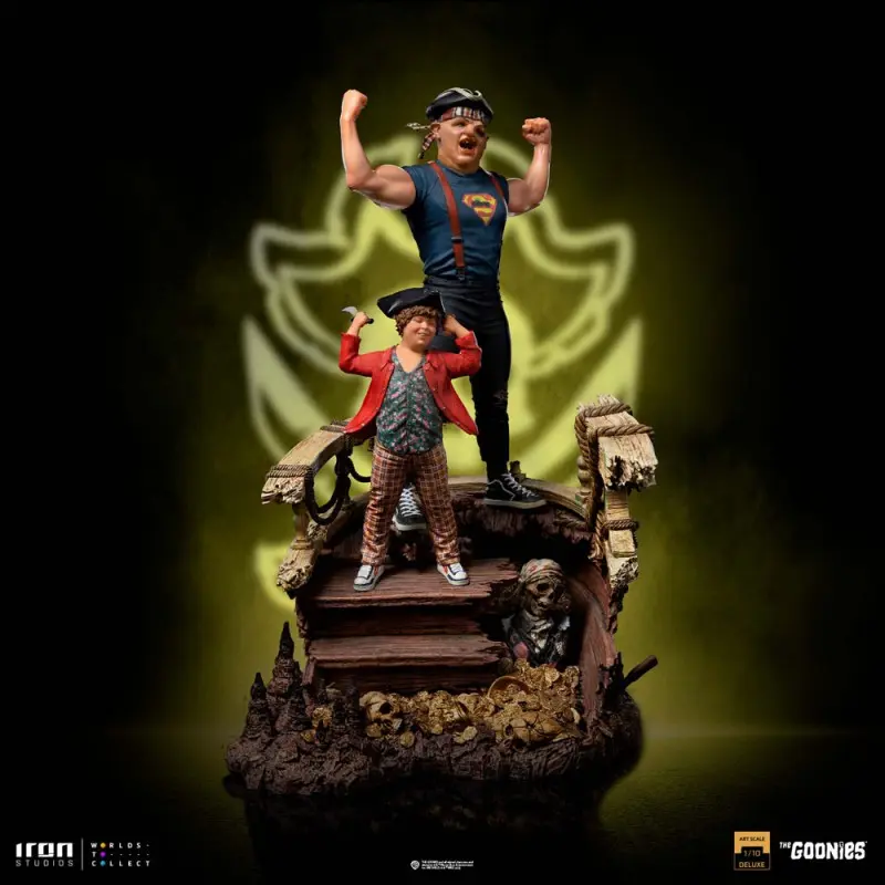 The Goonies statuette Deluxe Art Scale 1/10 Sloth and Chunk 30 cm | 0618231952779