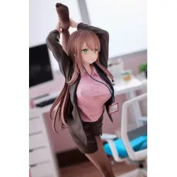 Original Character statuette PVC 1/6 OL-chan Who Doesn't Want to Go to Work Pink Ver. Deluxe Edition 26 cm    | 6976539770933