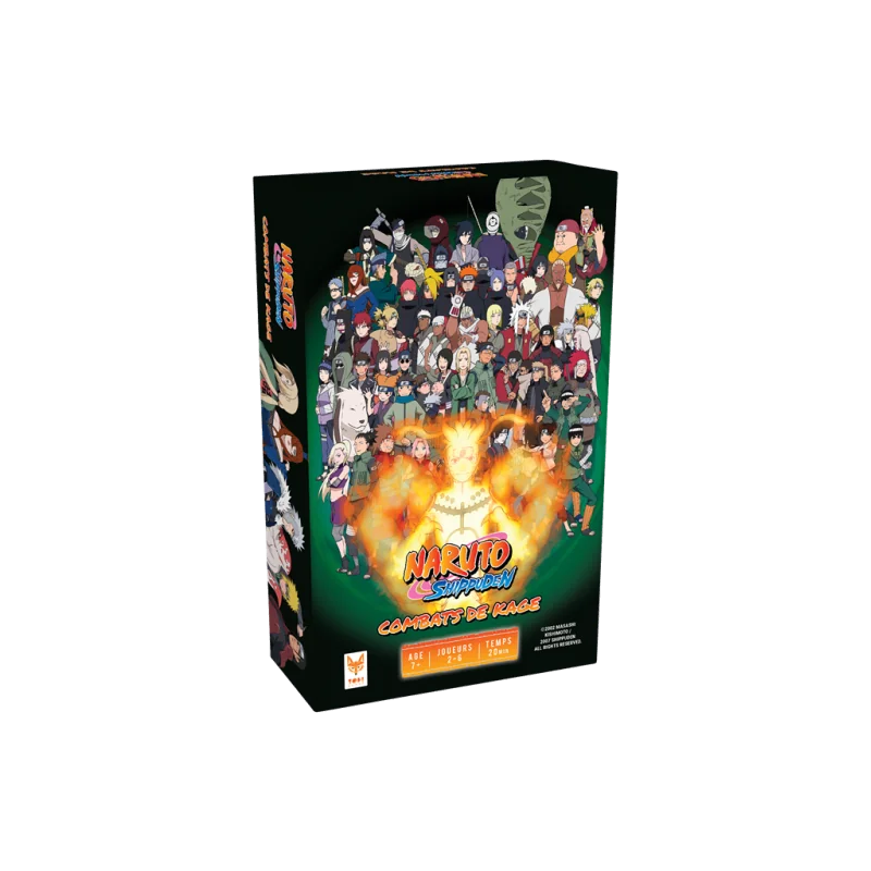 jeu : Naruto Shippuden - Combats de Kage éditeur : Topi Games version française
