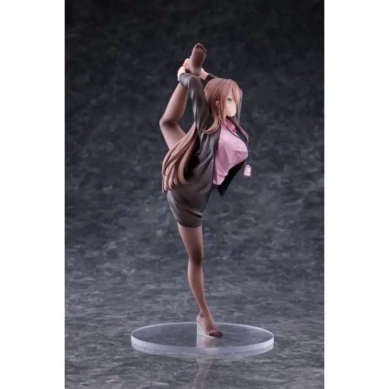 Original Character statuette PVC 1/6 OL-chan Who Doesn't Want to Go to Work Pink Ver. Deluxe Edition 26 cm    | 6976539770933