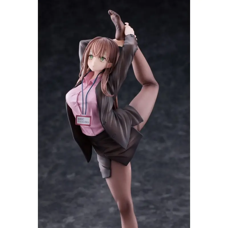 Original Character statuette PVC 1/6 OL-chan Who Doesn't Want to Go to Work Pink Ver. Deluxe Edition 26 cm    | 6976539770933