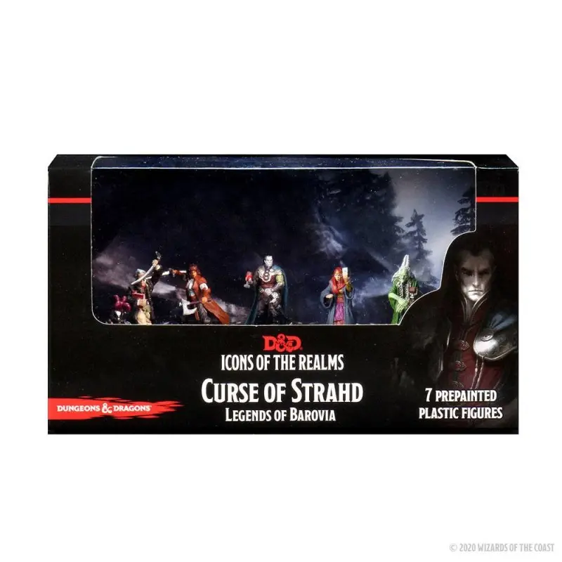 D&D Icons of the Realms : Curse of Strahd miniatures Legends of Barovia Premium Box Set | 0634482960264