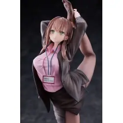 Original Character statuette PVC 1/6 OL-chan Who Doesn't Want to Go to Work Pink Ver. Deluxe Edition 26 cm    | 6976539770933