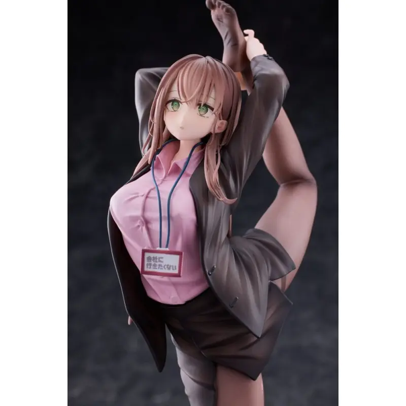 Original Character statuette PVC 1/6 OL-chan Who Doesn't Want to Go to Work Pink Ver. Deluxe Edition 26 cm    | 6976539770933