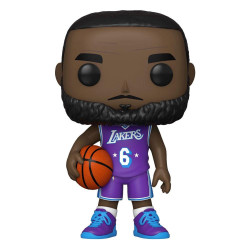 License : NBA Legends Produit : NBA Legends Figurine Funko POP! Sports Vinyl Lakers - LeBron James (Purple Jersey) 9 cm