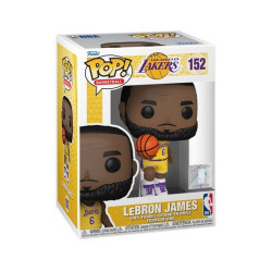 License : NBA Legends Produit : NBA Legends Figurine Funko POP! Sports Vinyl Lakers - LeBron James (Yellow Jersey) 9 cm
