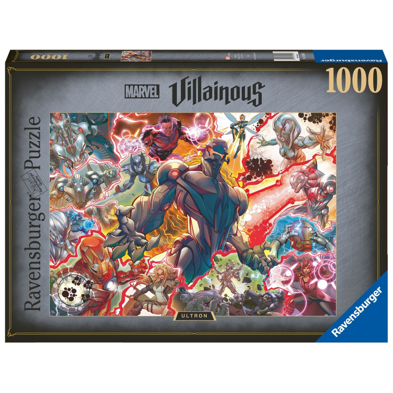 licence : Marvel
produit : Ravensburger Puzzle - Marvel Villainous: Ultron - 1000p
éditeur : Ravensburger