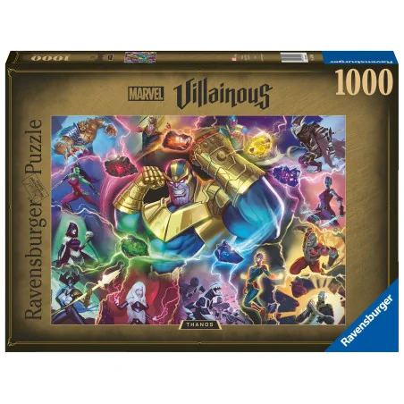 Licentie: Marvel
Product: Ravensburger Puzzel - Marvel Villainous: Thanos - 1000p
Uitgever: Ravensburger