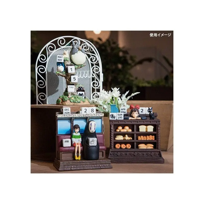 Le Voyage de Chihiro statuette Three-wheeler Diorama / Calendar Take Unabara Train 11 cm | 4990593457724