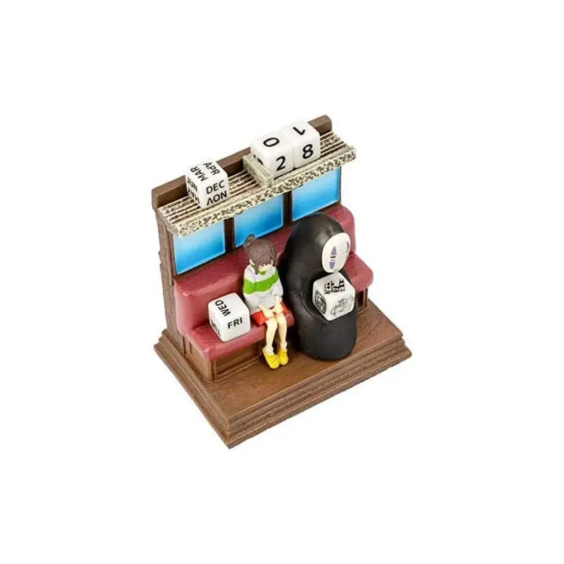 Le Voyage de Chihiro statuette Three-wheeler Diorama / Calendar Take Unabara Train 11 cm | 4990593457724