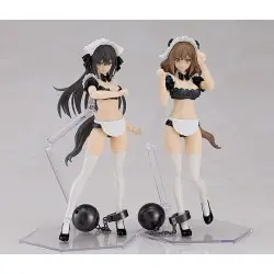 Guilty Princess figurine PLAMAX GP-07 Underwear Body Girl Ran & Jelly: Maid Ver. Set 16 cm | 4545784013519