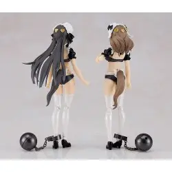 Guilty Princess figurine PLAMAX GP-07 Underwear Body Girl Ran & Jelly: Maid Ver. Set 16 cm | 4545784013519