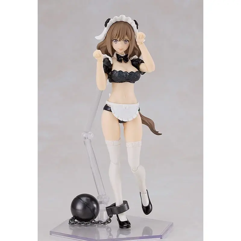 Guilty Princess figurine PLAMAX GP-07 Underwear Body Girl Ran & Jelly: Maid Ver. Set 16 cm | 4545784013519