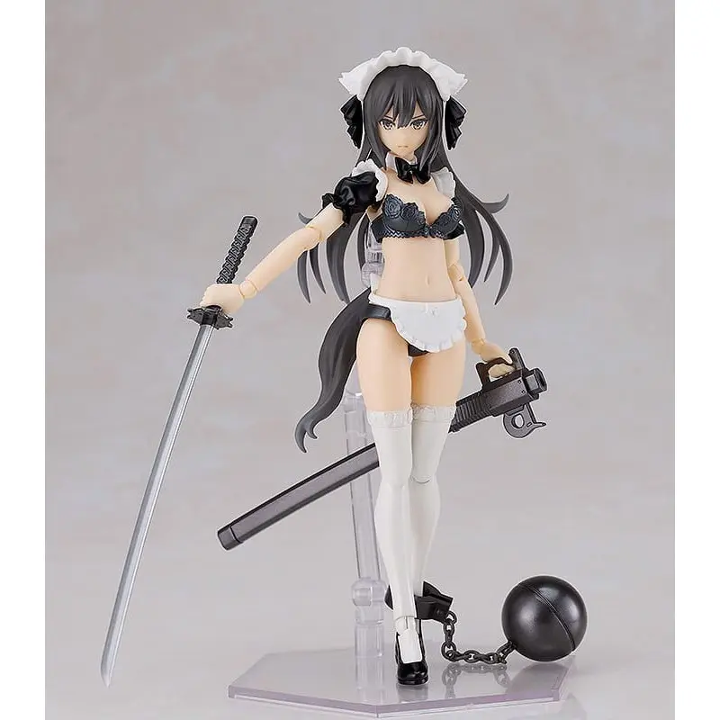 Guilty Princess figurine PLAMAX GP-07 Underwear Body Girl Ran & Jelly: Maid Ver. Set 16 cm | 4545784013519