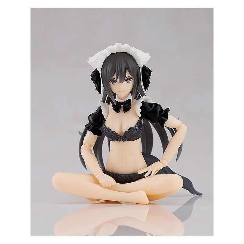 Guilty Princess figurine PLAMAX GP-07 Underwear Body Girl Ran & Jelly: Maid Ver. Set 16 cm | 4545784013519