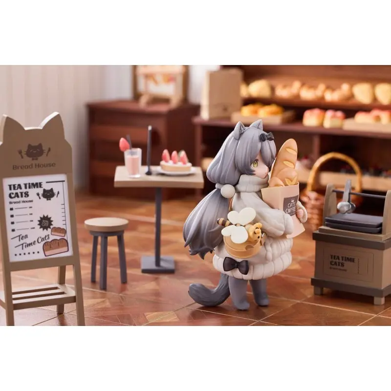 Decorated Life Collection statuette PVC Tea Time Cats - Cat Town Bakery Staff & Customer Set 12 cm | 6972228190617