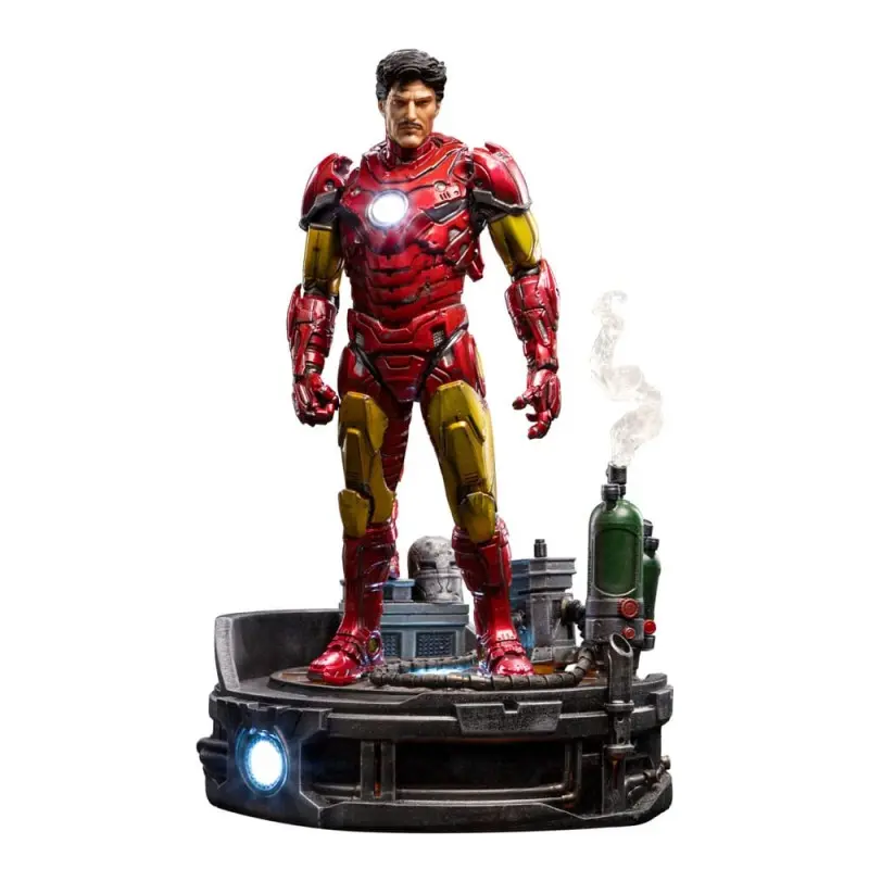 Marvel statuette 1/10 Deluxe Art Scale Iron Man Unleashed 23 cm | 0618231954650