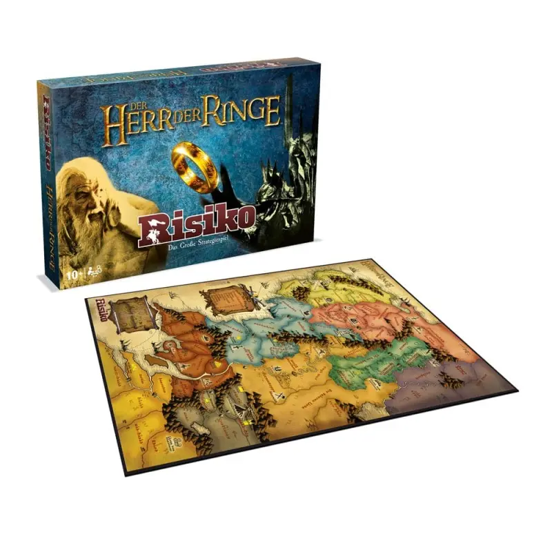 Le seigneur des anneaux jeu de plateau Risk *ALLEMAND* | 4035576049166