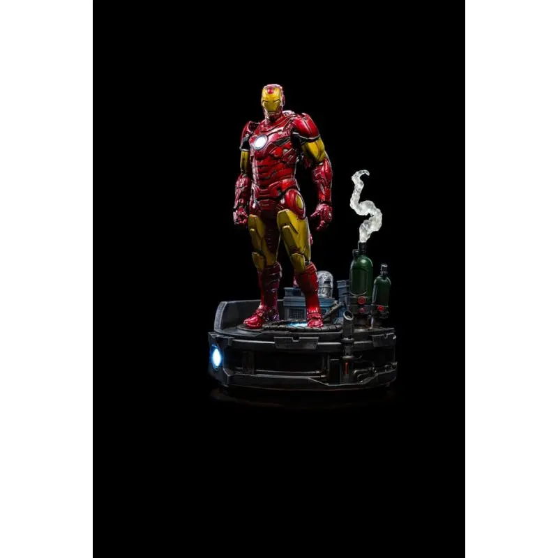 Marvel statuette 1/10 Deluxe Art Scale Iron Man Unleashed 23 cm | 0618231954650