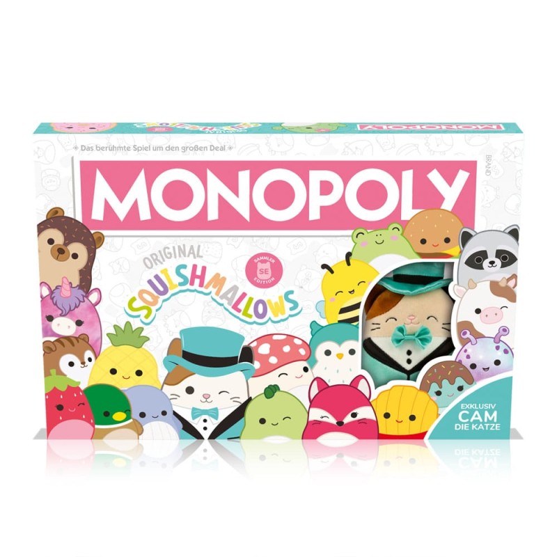 Monopoly jeu de plateau Squishmallows *ALLEMAND* | 5036905054164