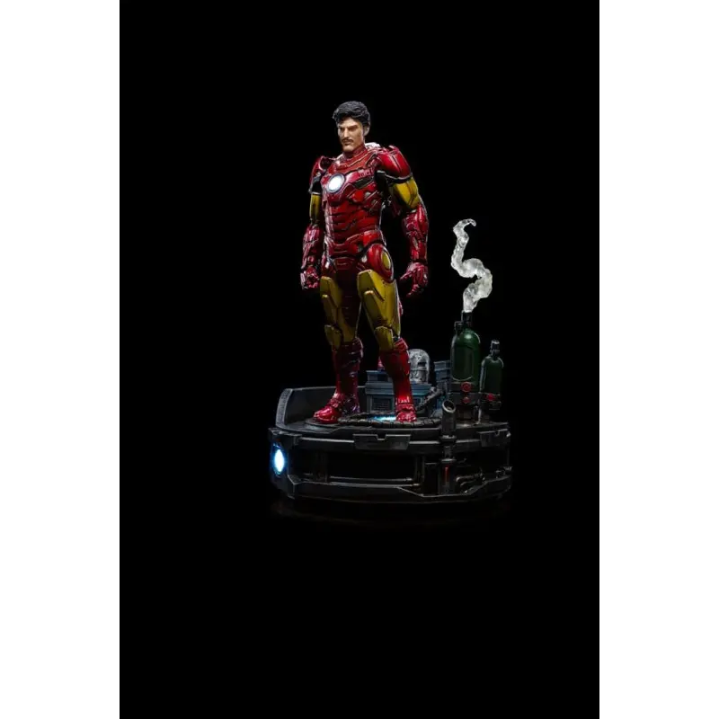 Marvel statuette 1/10 Deluxe Art Scale Iron Man Unleashed 23 cm | 0618231954650