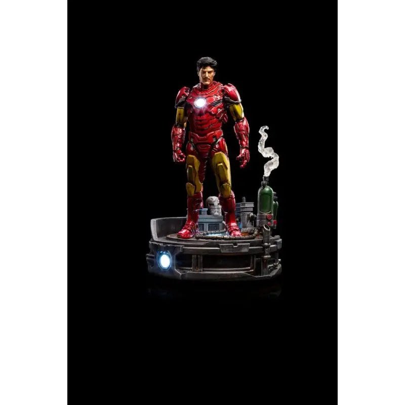 Marvel statuette 1/10 Deluxe Art Scale Iron Man Unleashed 23 cm | 0618231954650