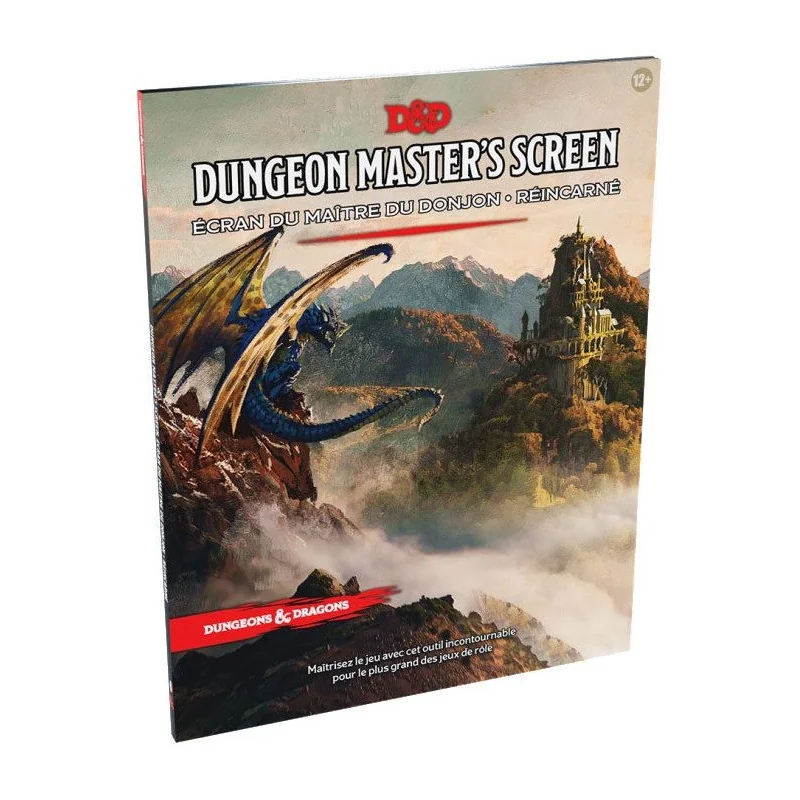 Spel: Dungeons & Dragons RPG Dungeon Master Screen - Gereïncarneerd FR
Uitgever: Tovenaars van de kust
Engelse versie