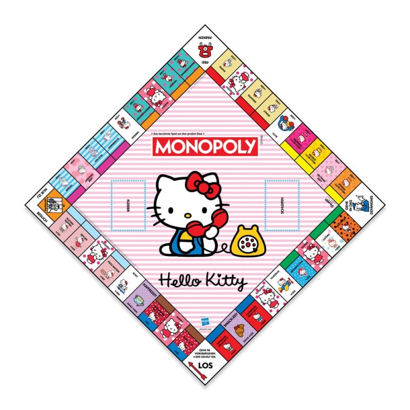 Monopoly jeu de plateau Hello Kitty *ALLEMAND* | 5036905058254