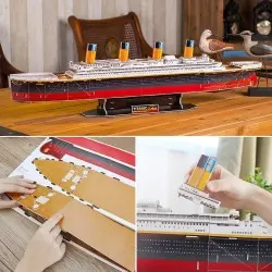 Titanic puzzle 3D R.M.S. Titanic 80 cm | 4009803001708