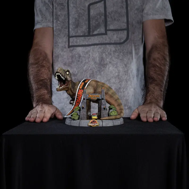 Jurassic Park figurine Mini Co. PVC T-Rex Illusion Deluxe 15 cm | 0618231955169
