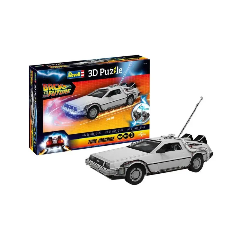 Retour vers le futur puzzle 3D Time Machine | 4009803002217
