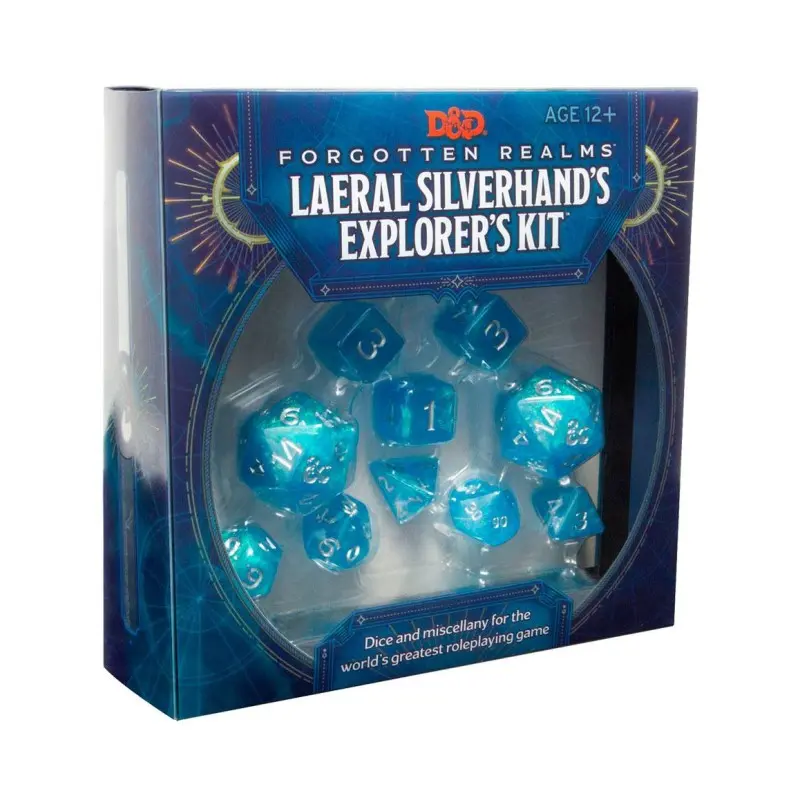 Dungeons & Dragons Forgotten Realms : Laeral Silverhand's Explorer Kit - Dice & Miscellany *ANGLAIS* | 9780786966998
