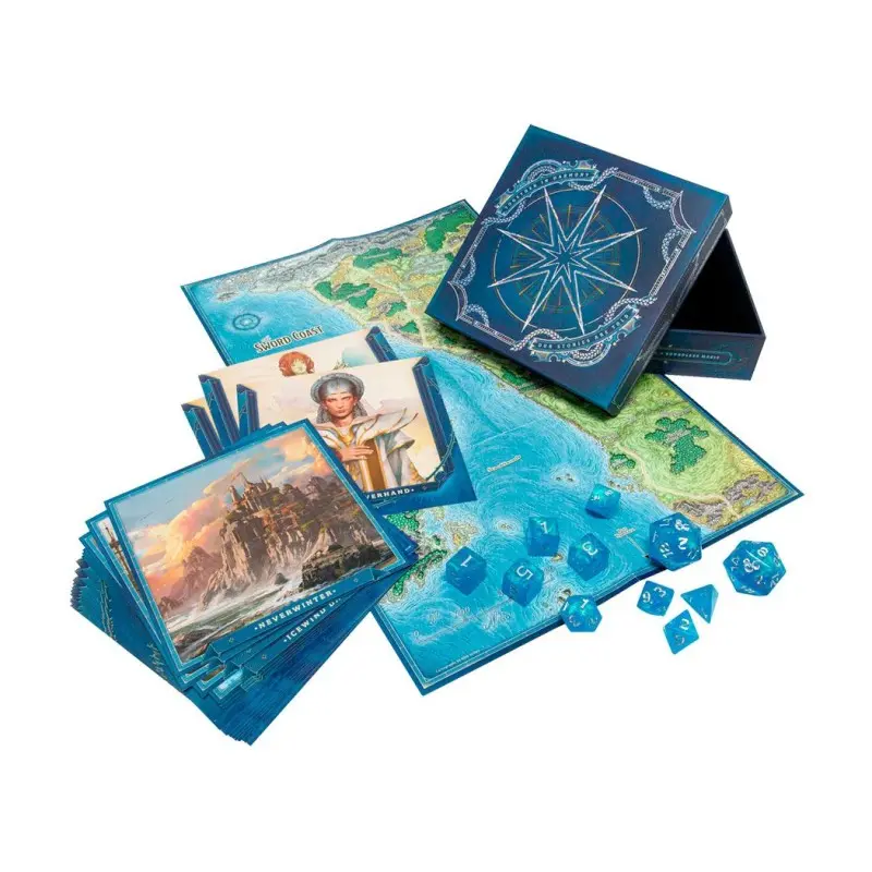 Dungeons & Dragons Forgotten Realms : Laeral Silverhand's Explorer Kit - Dice & Miscellany *ANGLAIS* | 9780786966998