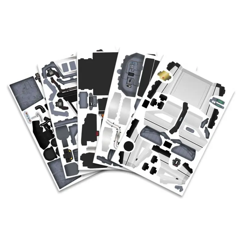 Retour vers le futur puzzle 3D Time Machine | 4009803002217