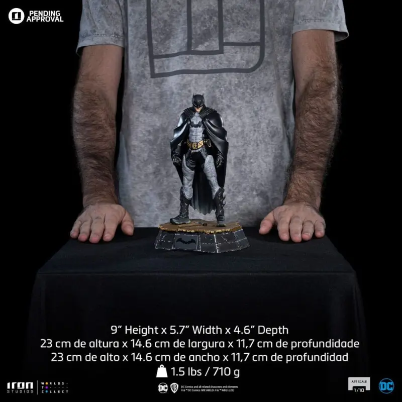 DC Comics statuette 1/10 Art Scale Batman by Rafael Grampá 23 cm | 0618231955251