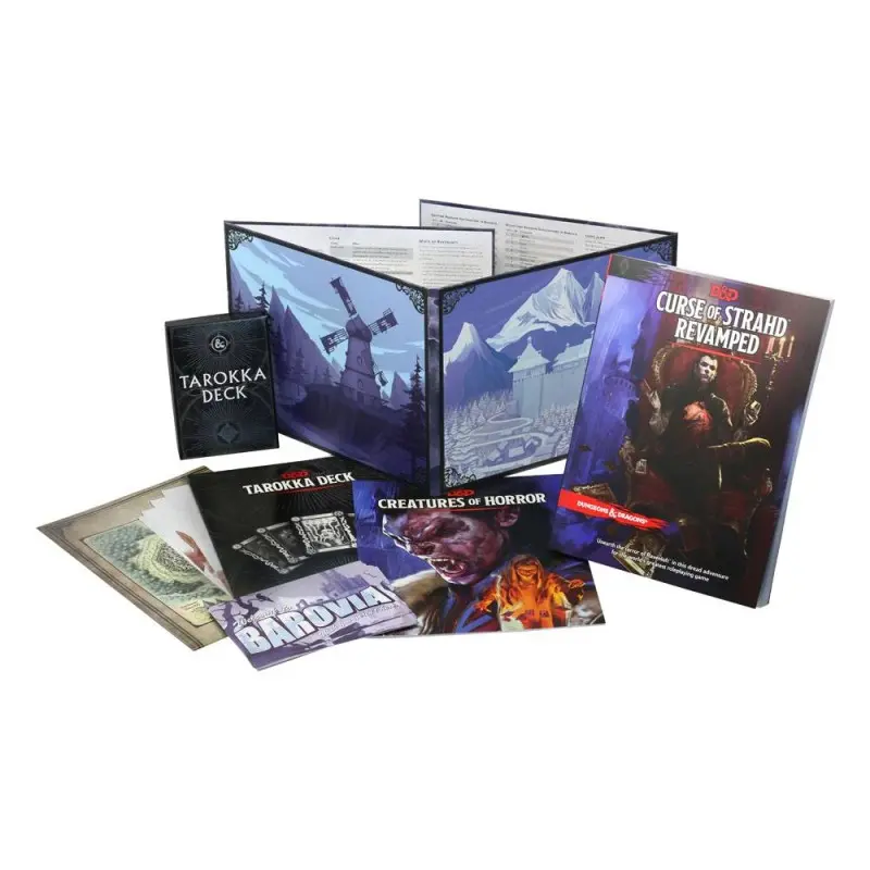 Dungeons & Dragons RPG Box Set Curse of Strahd: Revamped *ANGLAIS* | 9780786967155