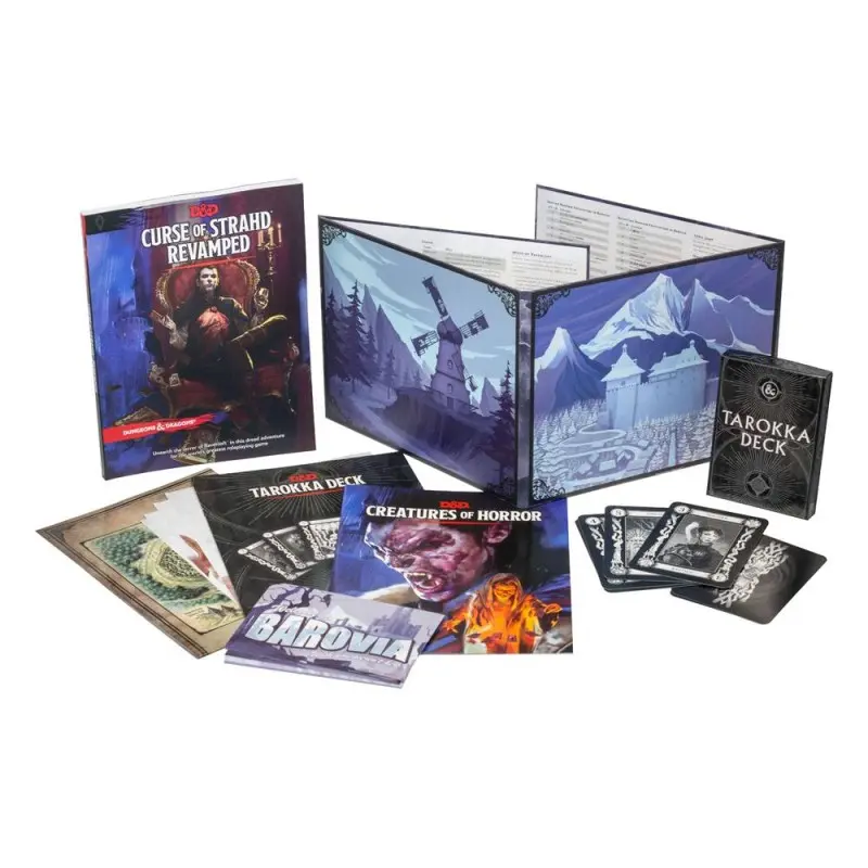 Dungeons & Dragons RPG Box Set Curse of Strahd: Revamped *ANGLAIS* | 9780786967155