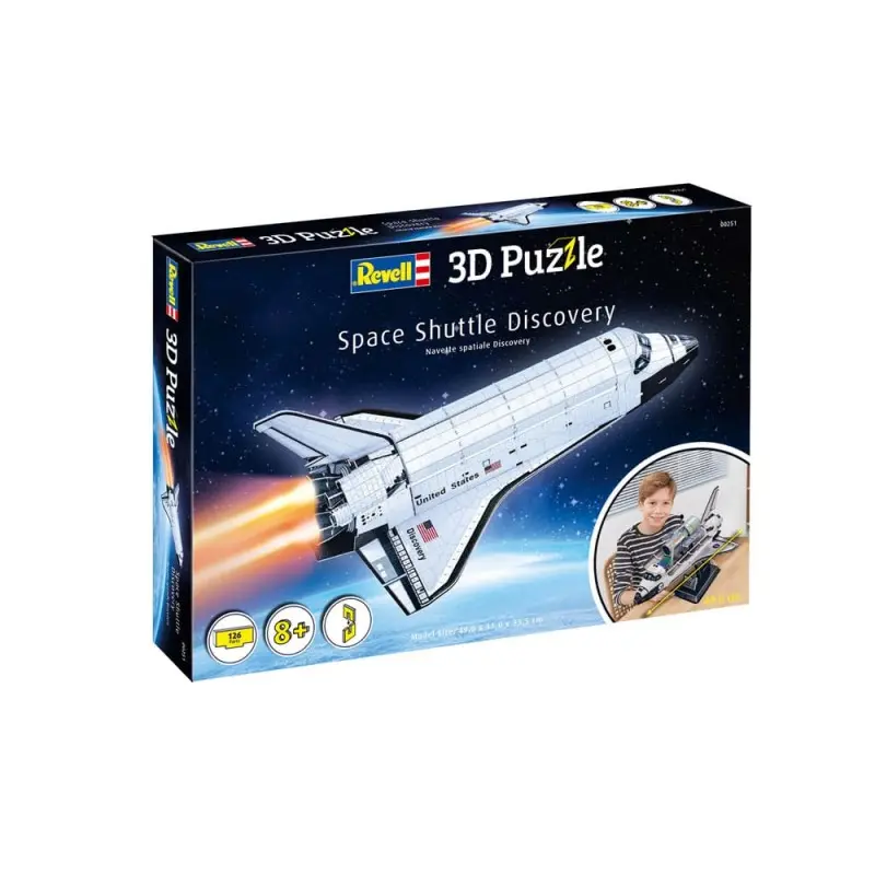 NASA puzzle 3D Space Shuttle Discovery 49 cm | 4009803002514