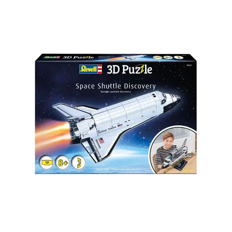 NASA puzzle 3D Space Shuttle Discovery 49 cm | 4009803002514