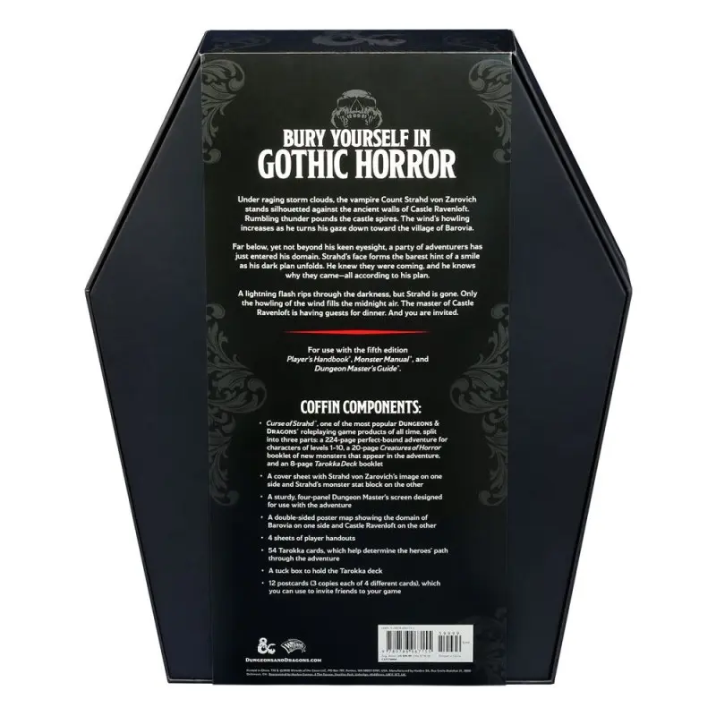 Dungeons & Dragons RPG Box Set Curse of Strahd: Revamped *ANGLAIS* | 9780786967155